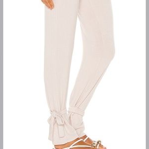 Lovers and Friends Nude Ankle Strap Jogger, Size Medium